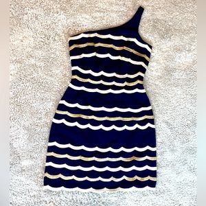 Lilly Pulitzer One-Shoulder Tylar Dress